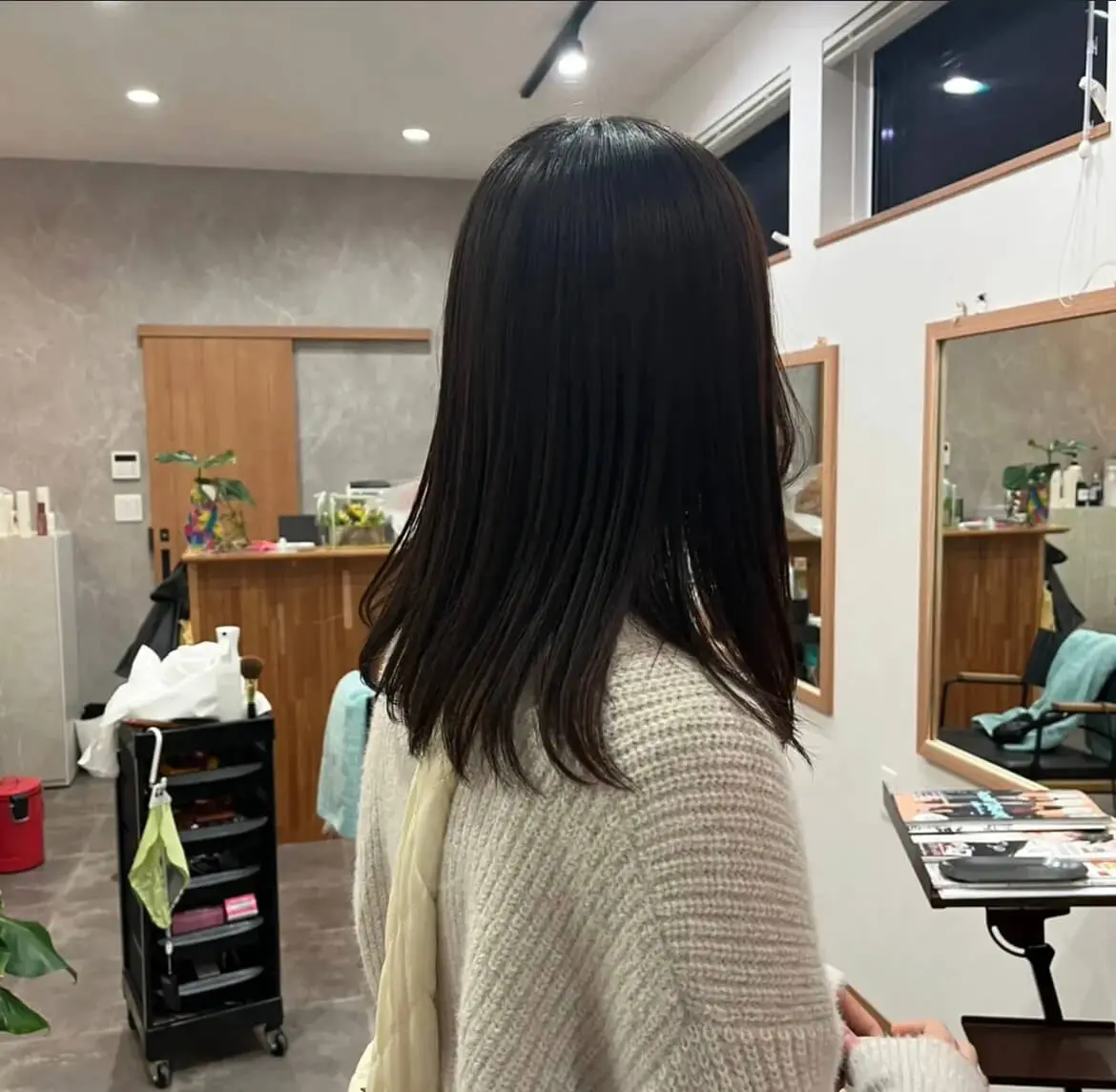 ストレートの写真